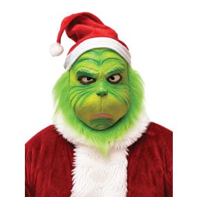 Χριστουγεννιάτικο Αξεσουάρ Μάσκα Grinch 67cm