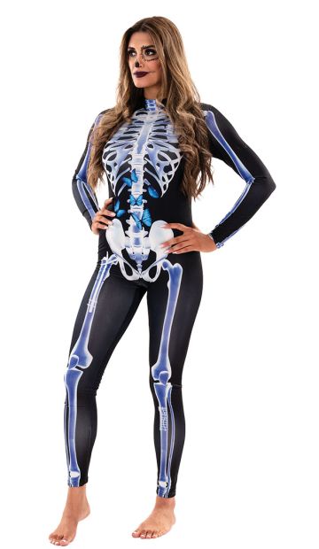 Carnival Costume Bones Skeleton