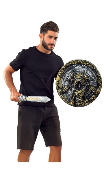 Αποκριάτικο Αξεσουάρ Σετ Ασπίδα - Σπαθί 50-58cm