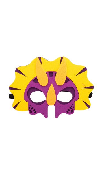 Carnival Accessories Triceratops Mask