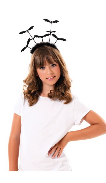 Carnival Accessories Headband With Bats 13cm