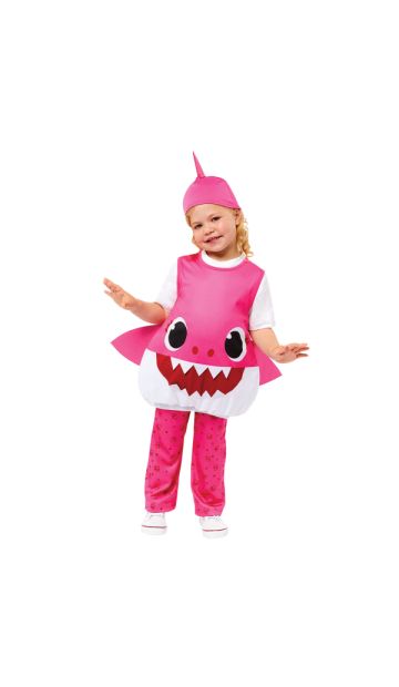 Αποκριάτικη Στολή Baby Shark Pink Mummy