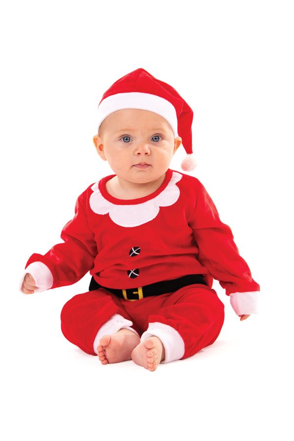 Christmas Costume Santa Claus Baby