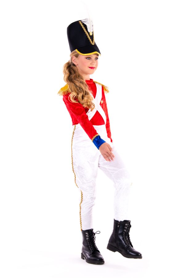 Christmas Costume Lead Soldier Girl