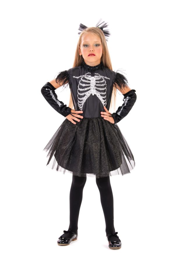 Carnival Costume Voodoo Skeleton