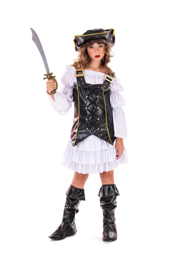 Carnival Costume Caribbean Pirate Girl