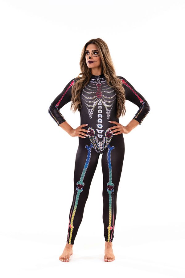 Carnival Costume Skeleton Skin