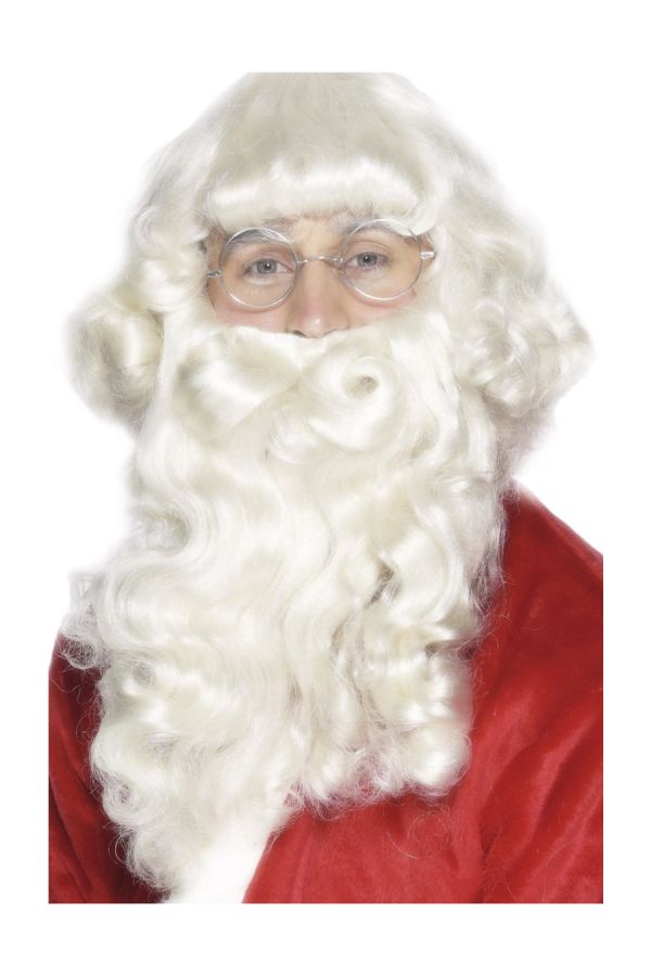 Χριστουγεννιάτικο Αξεσουάρ Santa Wig &  Beard