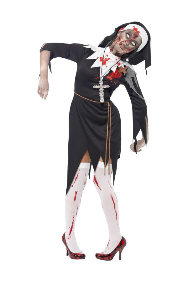 Carnival Costume Zombie Bloody Sister Mary