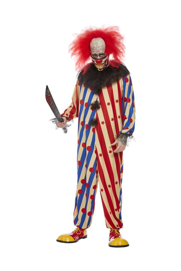 Carnival Costume Creepy Clown