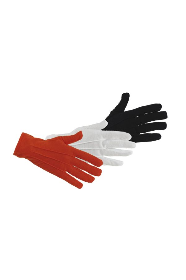 Αποκριάτικο Αξεσουάρ Γάντια Κοντά Μαύρα 23cm