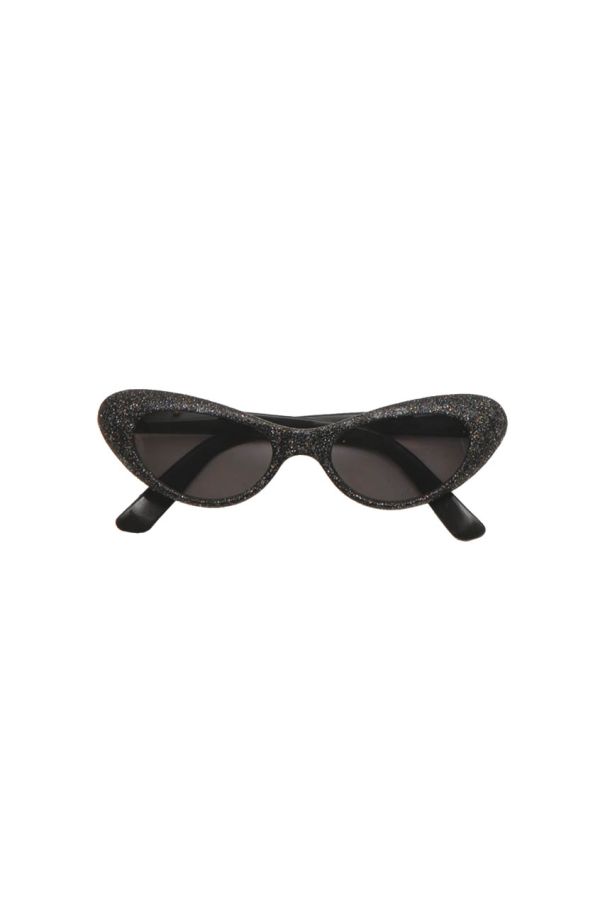 Carnival Accessories Sunglasses With Glitter 2 Colors