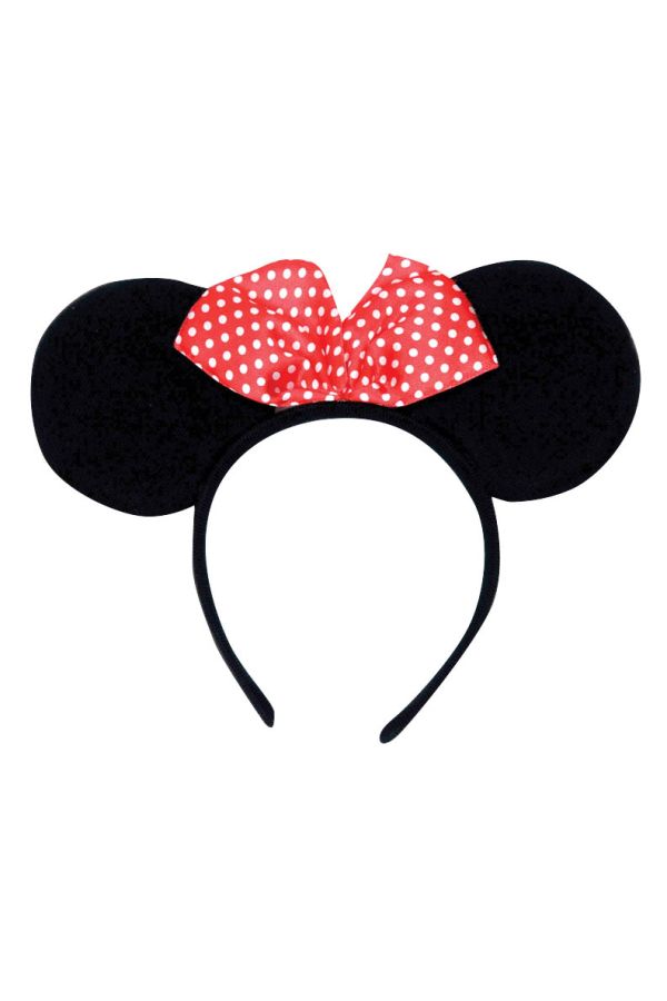 Carnival Accessories Mouse Girl Headband With Bow