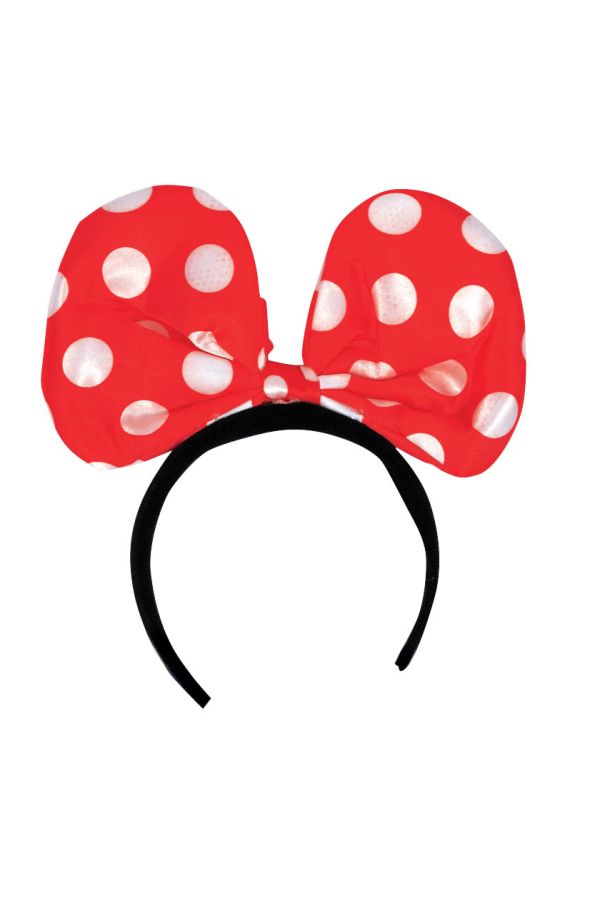 Carnival Accessories Mouse Girl Headband Red