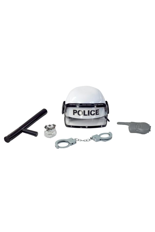 Carnival Accessories White Police Officer's Set