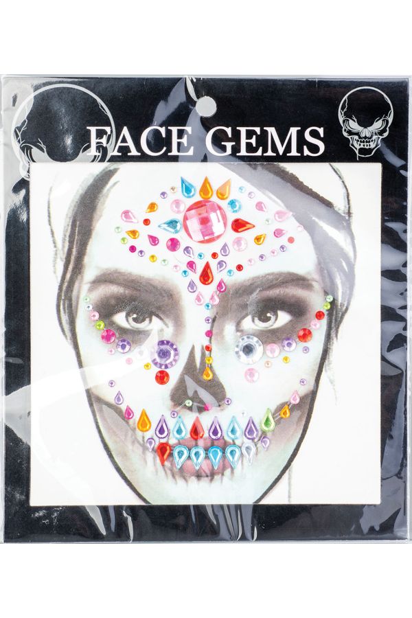 Carnival Accessories Face Stickers 2 Layouts