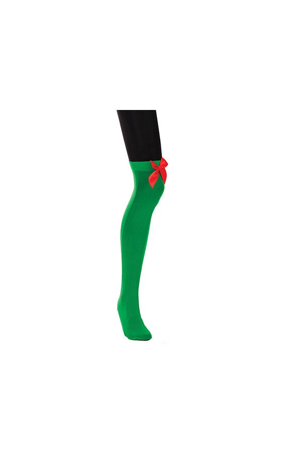 Carnival Accessories Green Socks With Bow