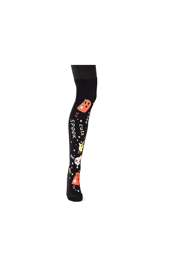 Carnival Accessories Socks With Ghosts and Skulls