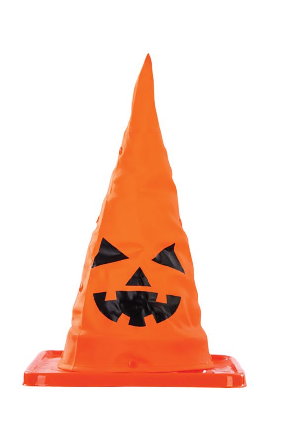 Carnival Accessories Pumpkin Cone With Light 41cm