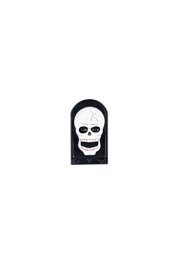 Carnival Accessories Skull Bell With Sound And Light 21cm