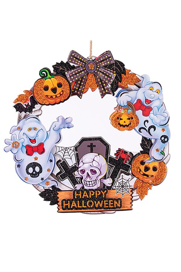 Carnival Accessories Decorative Wreaths Halloween 3D 4 Layouts