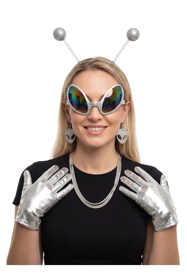 Αποκριάτικο Αξεσουάρ Alien Set 5τμχ
